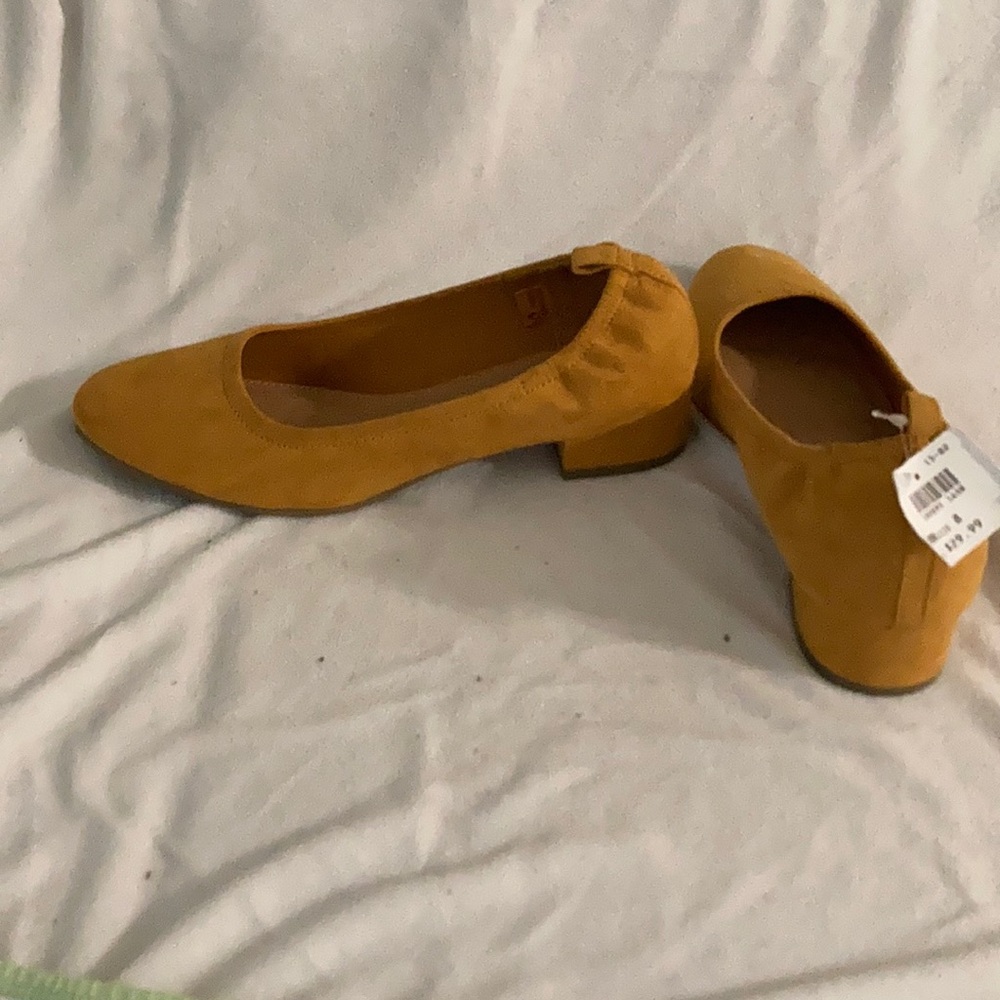 Mustard 1 inch heels